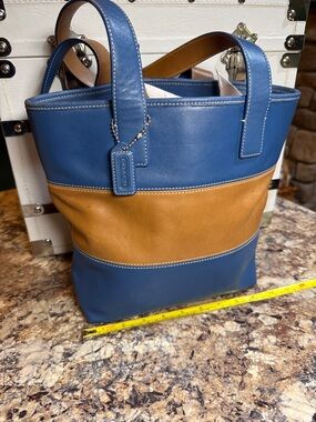 Coach vintage Rugby Stripe Tote (style #9348)